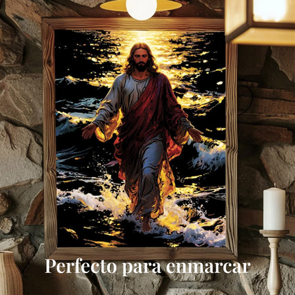 Arte para rascar de Jesus